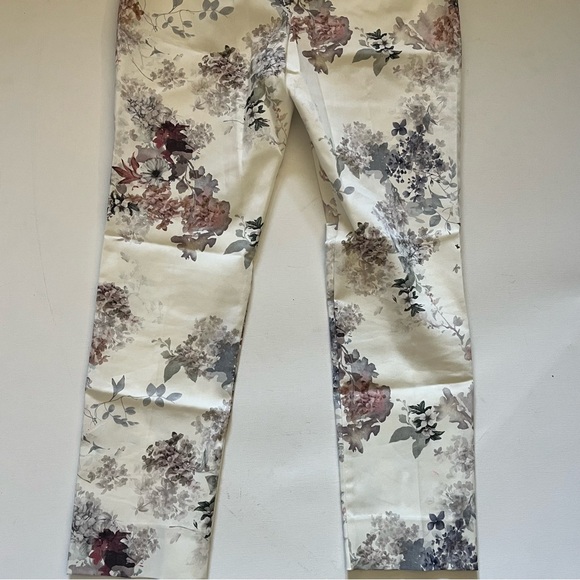 Estelle and Finn Floral Ankle Pants with Mauve Tunic Set size 6/S - Picture 9 of 10